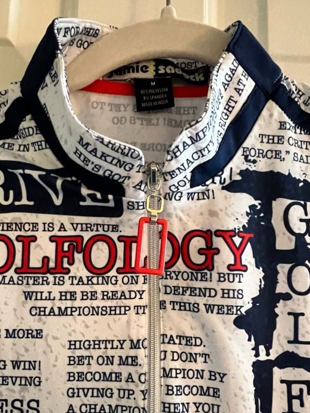 Jamie Sadock Golfology Sleeveless Top Golf Shirt Women's M